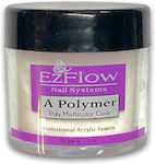 EzFlow Nail Systems A Polymer Acrylic Powder Transparent 28gr