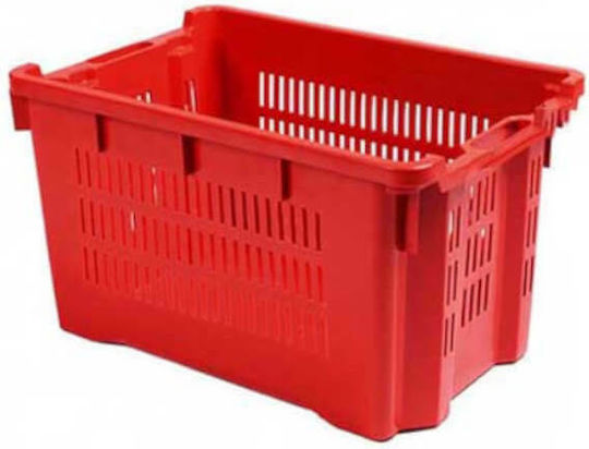 Stabplast Plastic Nesting Stackable Italy Commercial Food Crate/Food Basin 40lt 56x35x31cm