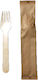THalassinos Fork Disposable Wooden 50pcs