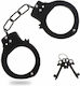 ToyJoy Metal Handcuffs Black Black