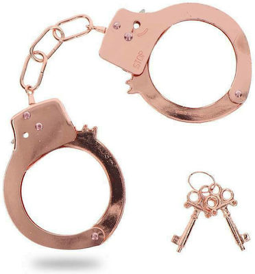 ToyJoy Metal Handcuffs Rose Gold