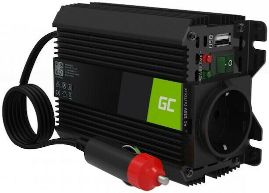 Green Cell Inverter für Autos Modifizierte Sinuswelle 300W für 12V DC mit 1xUSB