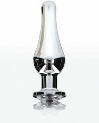 ToyJoy Diamond Bum Bijou Anal Plug Medium Silver 11cm