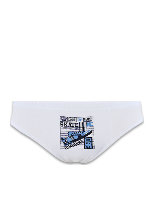 Nina Club Skate NC Παιδικό Βρακάκι Λευκό