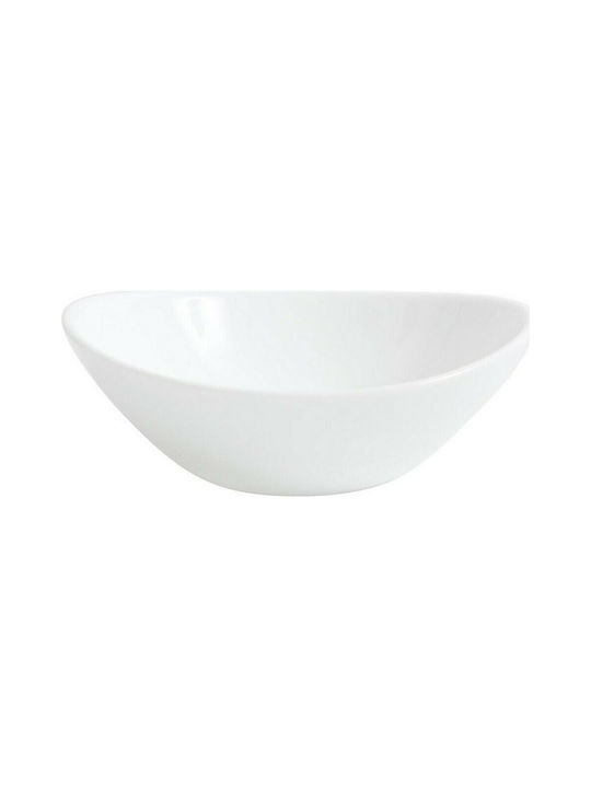 Bormioli Rocco Prometeo Bol Pentru Salată Din Sticlă Albă 15x14x5.1cm
