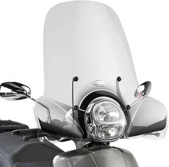 Givi Transparentes Visier Motorrad für Aprilia Scarabeo 06-12 130A