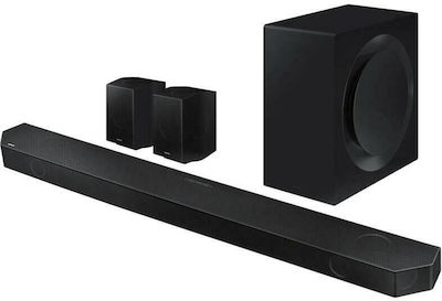 Samsung HW-Q990B Soundbar 656W 11.1.4 με Ασύρματο Subwoofer και Τηλεχειριστήριο Μαύρο