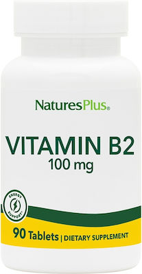 Nature's Plus Vitamin B2 Vitamina 100mg 90 file