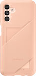 Samsung Card Slot Cover Silicone Back Cover Peach (Samsung Galaxy A13 5G)