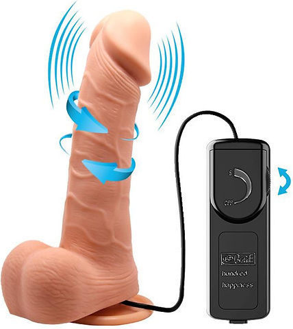 Baile Barbara Realistic Vibrator 21cm Flesh