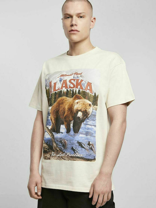 Mister Tee Alaska Vintage MT1837 T shirt Sand MT1837 00208 Skroutz.gr