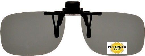 Opto Opto S Clip On 55x38 σε Μαύρο χρώμα