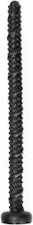Shots Ouch! Ass Textured Snake Dildo Πρωκτικό Dildo Μαύρο 55cm