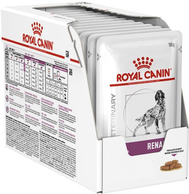 Royal Canin Renal Veterinary 9003579016800 Nassfutter mit Geflügel und Schweinefleisch 12 x 100g 3971010