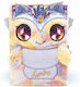 Nebulous Stars Notebook with Padlock Purple