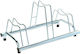 Lampa 3slot Bike Stand Bicycle Parking Bar for 3 Bicycles with Disc Brakes for 6cm Tires