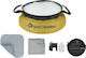 Sea to Summit Kitchen Clean-Up Kit Camping-Kochutensilien Set Reinigungsset für die Küche 10000ml 6 Stück STS40-01088-Schwarz