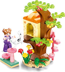 Sluban Building Block Cat Tree House for 6 - 12 years 82pcs