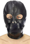 Fetish Hood With Strap & Mouth Cover