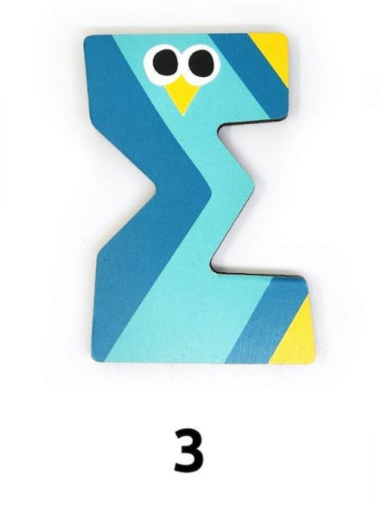 Svoora Decorative Letter Light Blue made of Woo...