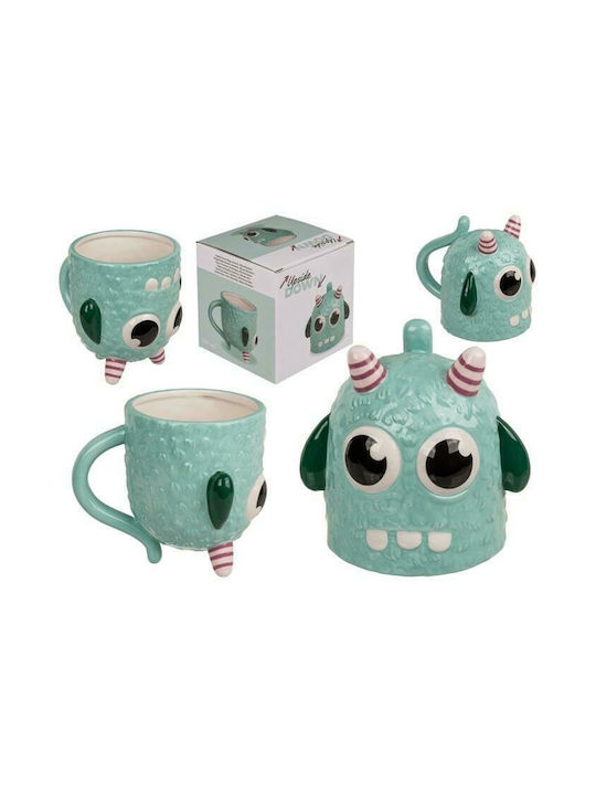 Monster Ceramic Cup Blue