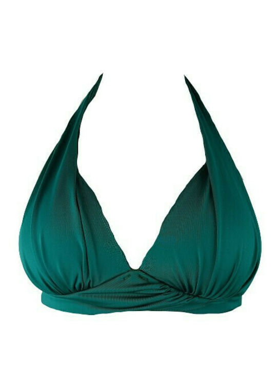 Bluepoint Bikini Τριγωνάκι με Ενίσχυση Πράσινο
