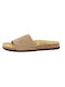 Plakton Women's Flat Sandals Tan