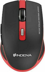 Indena G-529 Kabellos Maus Black/Red