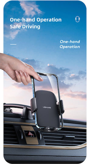 Usams US-ZJ065 Suport Pentru Telefon Mobil 4.7" - 7.2" Negru