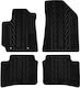 Gledring Set of Front and Rear Mats 4pcs for Hyundai i10 2020 Black