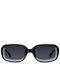 Meller Dashi Sunglasses with All Black Plastic Frame and Black Polarized Lens D-TUTCAR