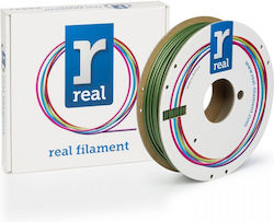 Real Filament PLA 2.85mm Sparkle Garnet Green 0.5kg