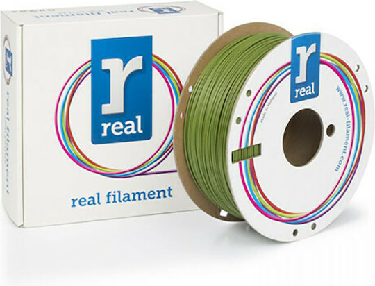 Real Filament PLA 3D Printer Filament 1.75mm Πράσινο 1kg
