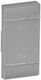 Legrand Stromsteckdosenplatte in Silber Farbe 7...