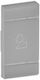 Legrand Stromsteckdosenplatte in Silber Farbe 7...