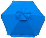 Zanna Toys Strandsonnenschirm Durchmesser 2m Blau