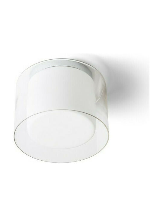 Rendl Light Studio Venice Πλαφονιέρα Οροφής Εξωτερικού Χώρου E27 σε Λευκό Χρώμα R13684