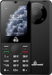 Powertech Milly Big II Dual SIM Mobile Phone with Buttons Black