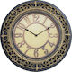 ArteLibre Antique Wall Clock Plastic Gold Ø45.5cm