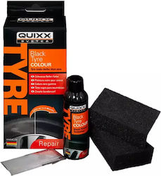 Quixx Black Tyre Colour Σετ Βαφής Ελαστικών Μαύρο