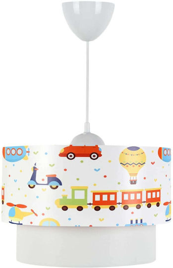 Freebox Transport Einfaches Licht Kinderdeckenleuchte Deckenleuchte 60W Weiß 30x20cm