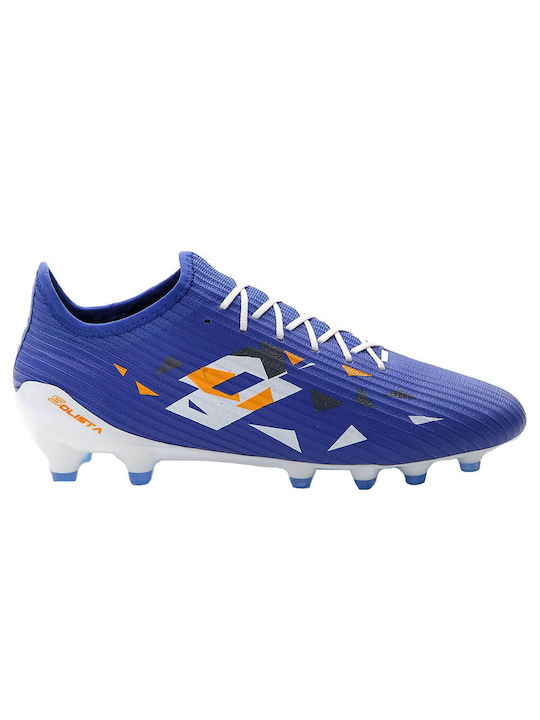 Lotto Solista 200 IV FG Χαμηλά Ποδοσφαιρικά Παπούτσια με Τάπες Μπλε