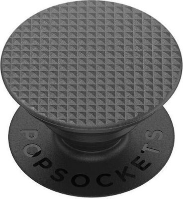 PopSockets Knurled Texture Κινητού Μαύρο