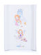Chipolino Harte Wickelauflage Little Princess aus Stoff Weiß 50x70cm