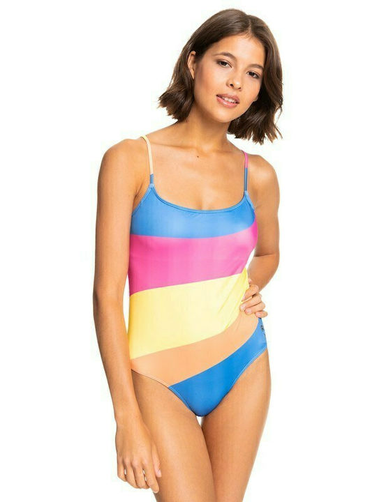 Roxy One-Piece Swimsuit with Open Back