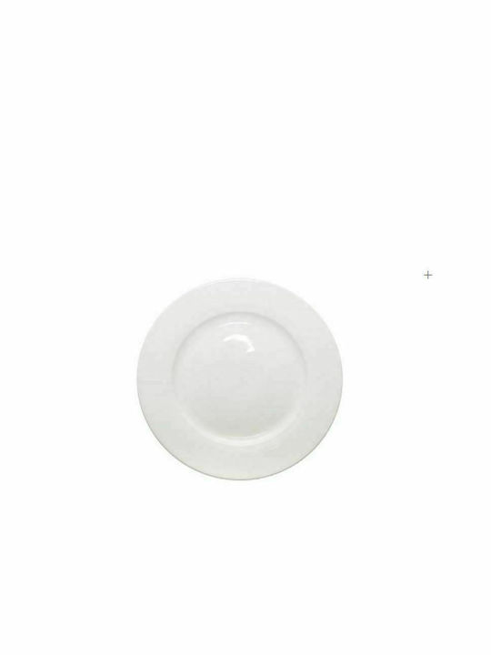 Chios Hellas Plate Shallow made of Porcelain White with Diameter 24cm