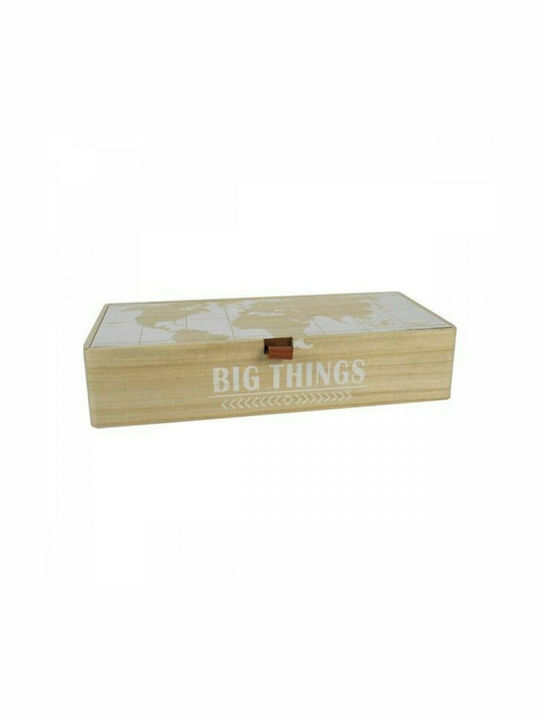 Next Διακοσμητικό Κουτί Ξύλινο Big Things 23x10x5cm