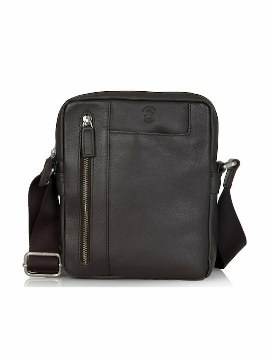 Beverly Hills Polo Club Leather Men's Bag Shoul...
