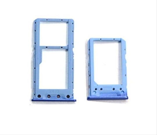 SIM & SD Card Tray Holder Μπλε για Redmi 6a