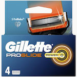 Gillette ProGlide Power Replacement Heads with 5 Blades & Lubricious Strip 4pcs